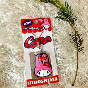 New Hiroshima Toyo Carp baseball team My Melody pendant